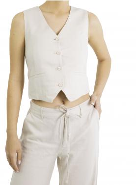 Gilet con bottoni  Only
